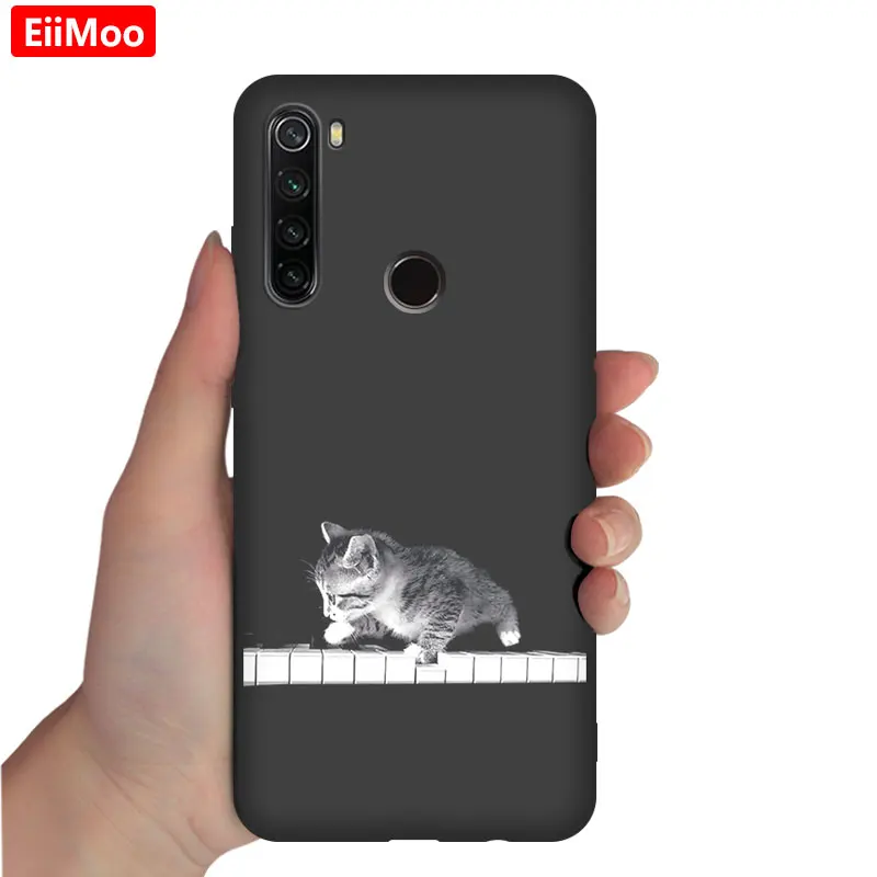 EiiMoo силиконовый чехол для телефона для Xiaomi Redmi Note 8 чехол для Xiaomi Redmi Note8 задняя крышка для Xiomi Redmi Note 8 чехол 64 Гб 128 ГБ - Цвет: 1