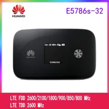 Huawei – routeur Portable LTE 4G + CAT6 E5786s 32 Mbit/s, débloqué, point d'accès, 4g, Mobile de poche, pk 300 e5776 e5186, e5786s 32