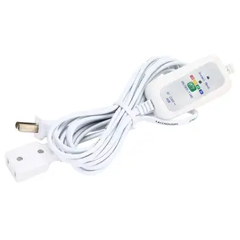 

60W US Plug AC 220V Power Supply Extension Cable With 2-12hours Timing Function ON OFF Switch for Fan LED Lamp Charger Camera