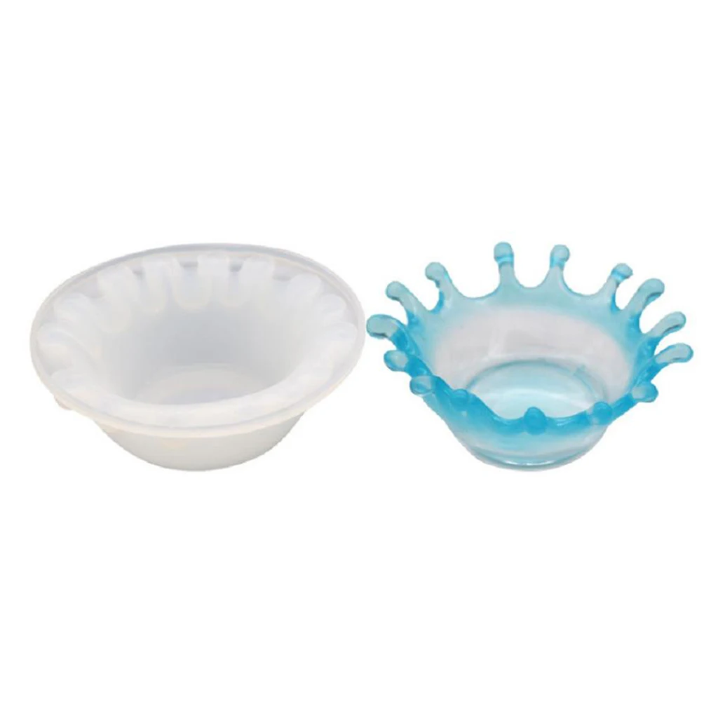 Silicone Mold DIY Epoxy Resin Casting Ashtray Jewelry Box Making Table Decor Candle Mould Multifunction Easy Release