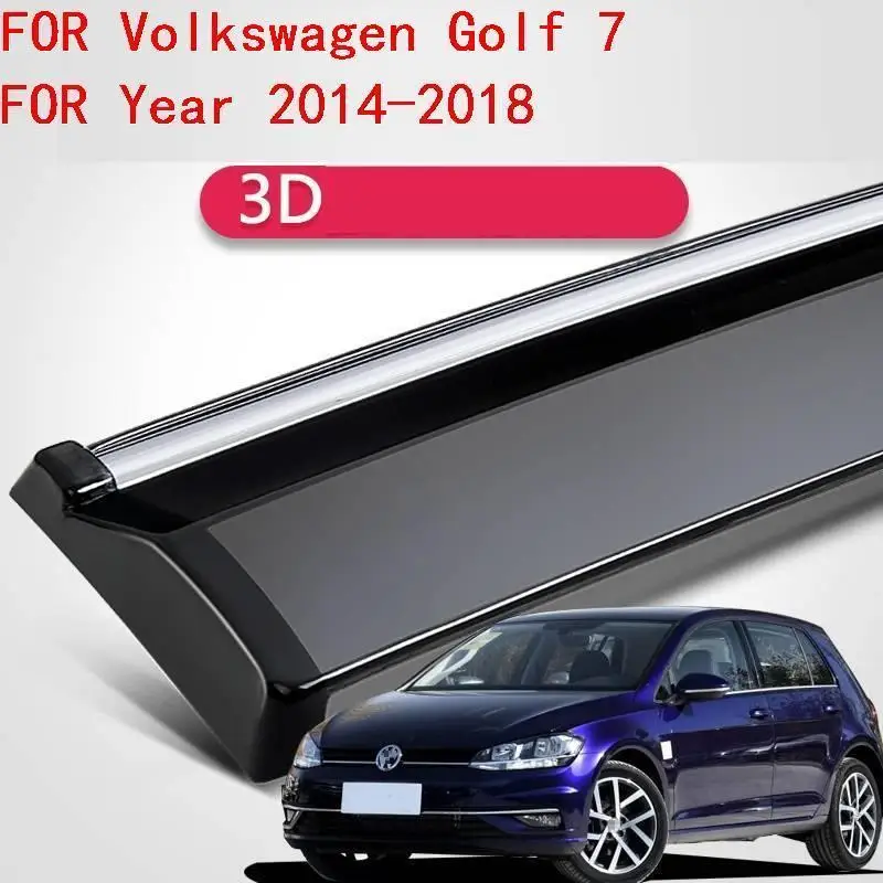 Дождевые окна козырек для Volkswagen Golf 7 Golf-sportsvan Gran Passat Sagitar Bora C-trek Santana Tiguan L Lamando Lavida Magotan