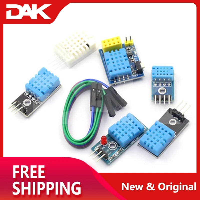 

DHT11 humidity module DHT22 temperature and humidity module sensor digital switch electronic building block module board