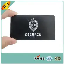 Печатная карточка из темного металла матовая отделка нержавеющая сталь на заказ визитная карточка