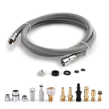 

Easy Install Lead Free Anti Leakage Kitchen Bathroom Fittings Accessory Adapter Quick Connector Faucet Replacement Tube Set Pipe