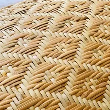 

Diamond Pattern Natural Real Indonesian Rattan Roll Weaving Cane Wicker Home Furniture Chair Table Ceiling Cupboard Decoration