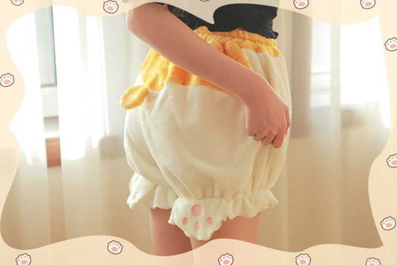 Szblaze женские корги пемброк забавные попки тыквы шаровары шорты брюки Kawaii Милые безопасности короткие брюки для девочек