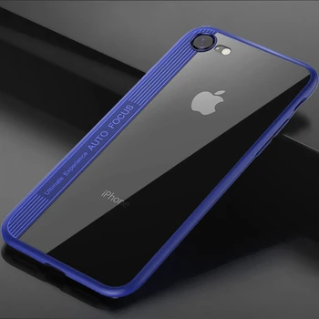 

TOTU Phone Case Protective Cover for iPhone 7 8 PC + Metal Dropproof Protective Back Cover Case