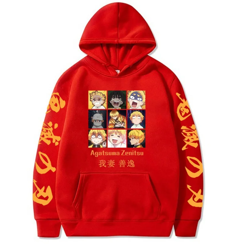S-6xl Hoodies Women Couple Clothes Red Chinese Style