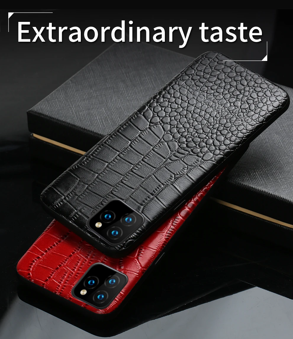 YXAN Original Leather Phone Case for Apple iphone 12 Mini 11 11 Pro Max X XR XS max  7 plus 8 plus Full protective Cover