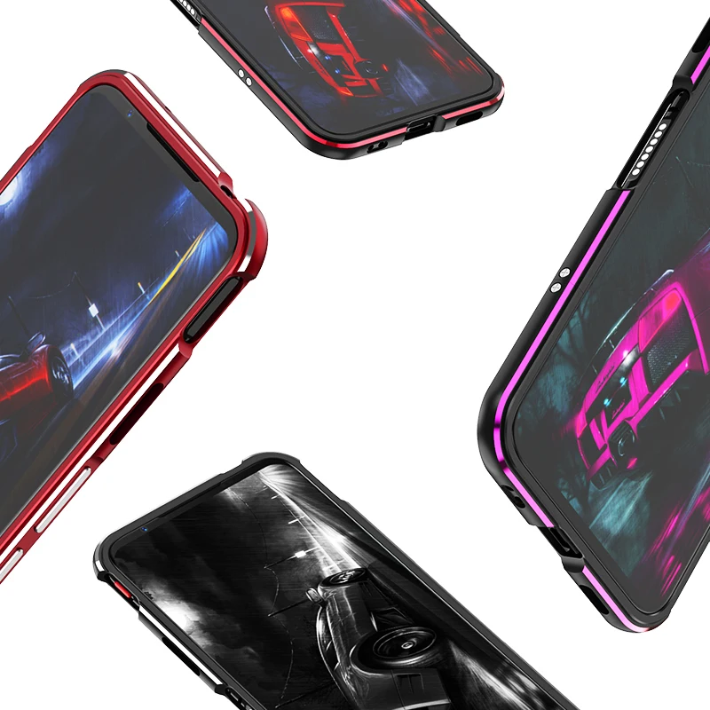 ZTE RedMagic 5G NX659J Bumper Aluminium Metal Frame Case Protective Cover for ZTE Nubia Red Magic 5G Cases shockproof Coque