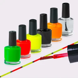 Float Paint 8ml Fluorescent DIY for Repair Durable And Non-Fading Fishing Bobbers Lures Visualable Bright And Pollution-Free