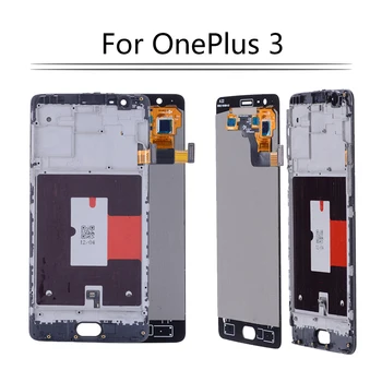 

For Oneplus 3T Display A3010 A3000 AMOLED 5.5" For Oneplus3 LCD Display Touch Screen with Frame Digitizer 1 plus 3t lcd Screen