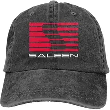 Унисекс Винтаж Регулируемая папа-шляпа Saleen Mustang автомобиль логотип забавная бейсболка, синий