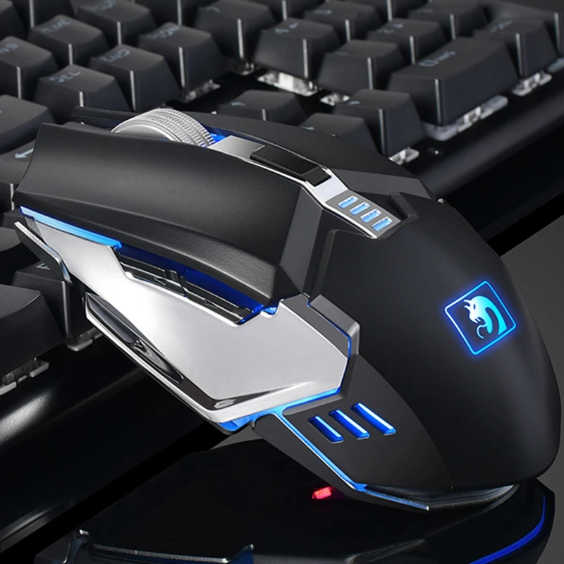 M312, 7 программируемых кнопок, USB, проводной, светодиодный, 2400 dpi, регулируемая мышь, 6 кнопок, макро, профессиональное программирование, умные мыши, игровая мышь