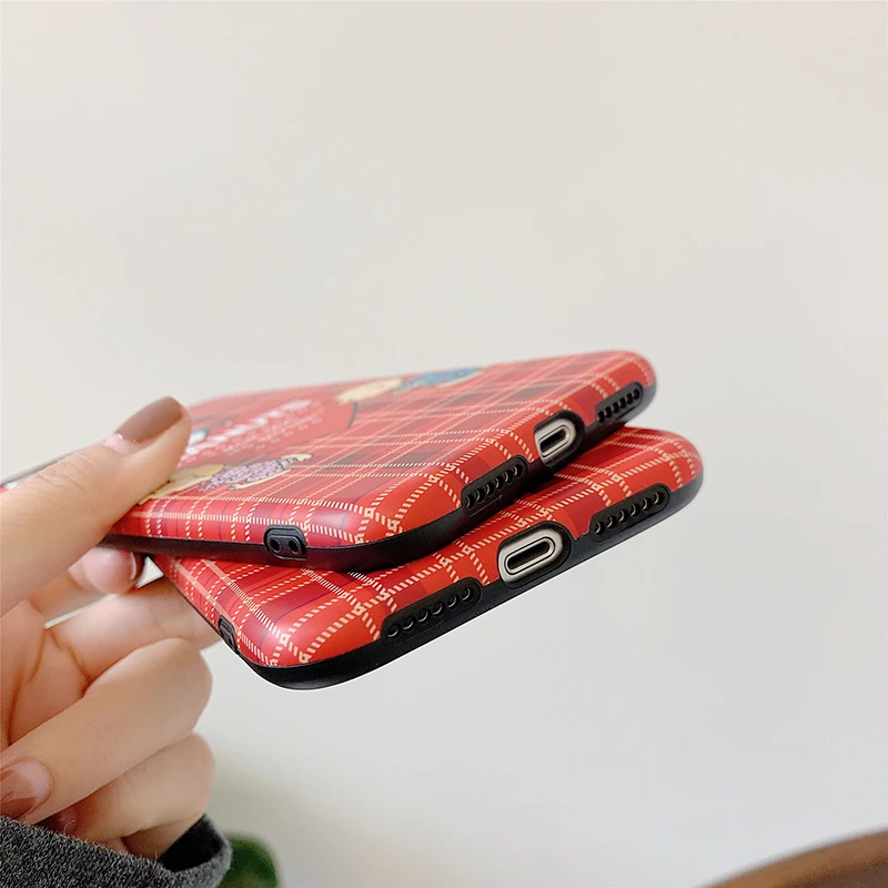 Чехлы для телефонов для iphone 11Pro XS Max X XR Red love Cute Charlie Lucy, мягкий чехол для iphone 7 8 Plus, чехлы для задней панели