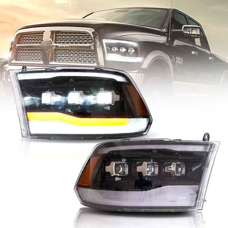 

Wholesale Factory Full LED RAM 1500 2500 3500 Headlights 2009-2019 RAM1500 CLASSIC 2019-2021 Head Lamp For Dodge RAM2500 RAM3500