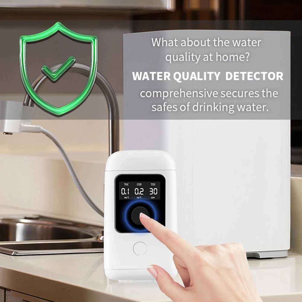 

Multi-parameter Water Detector Sensor Easy Use Drinking Durable Home Portable Digital Professional Temperature Dissolved Oxygen
