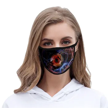 

Universal Washable Face Mouth Mask Anti-dust proof Breathable Prevent 3D Starry sky Cotton PM2.5 Protective Mouth Face Mask