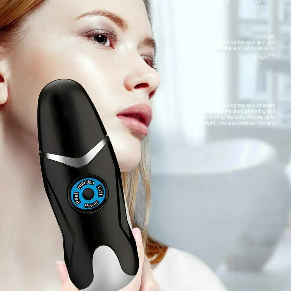 

Ultrasonic Skin Scrubber Deep Face Cleaning Machine Facial Cleaner Remove Blackhead Anti Wrinkle Skin Lifting Face Peel Massager