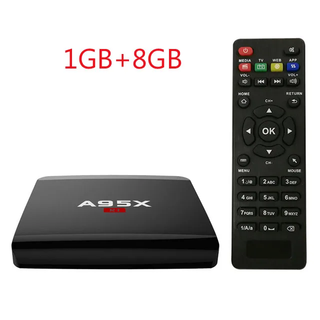 1GB 8GB Android 7,1 ТВ приставка Amlogic S905W четырехъядерный 2 Гб 16 Гб Смарт ТВ видео 3D 4K HD 2,4G Wifi медиаплеер смарт андроид ТВ приставка A95X R1 - Цвет: 1GB 8GB
