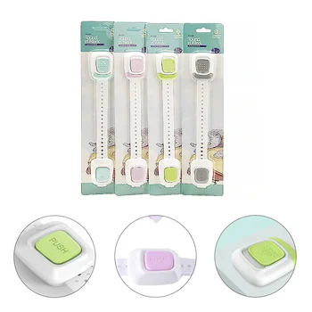 

4pcs Cabinet Locks Simple Baby Lock Practical Safety Lock Anti-pinch Lock Multipurpose Lock Guard for Refrige Cabinet Door