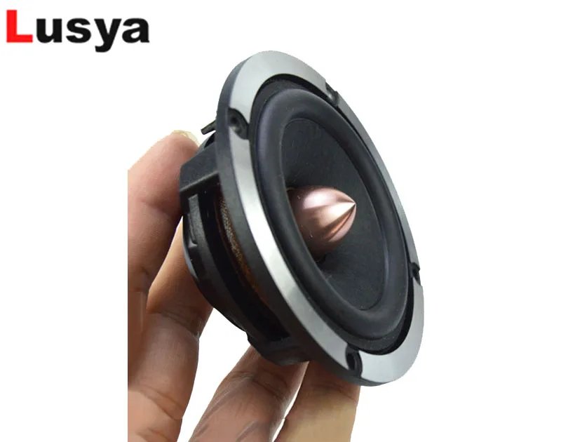3 дюймов 4ohm 30 Вт Средний басовый громкоговоритель HIFI Высокочастотный динамик DSP трехкомпонентный каталитический конвертирование аудио обновления центр объемный T0954