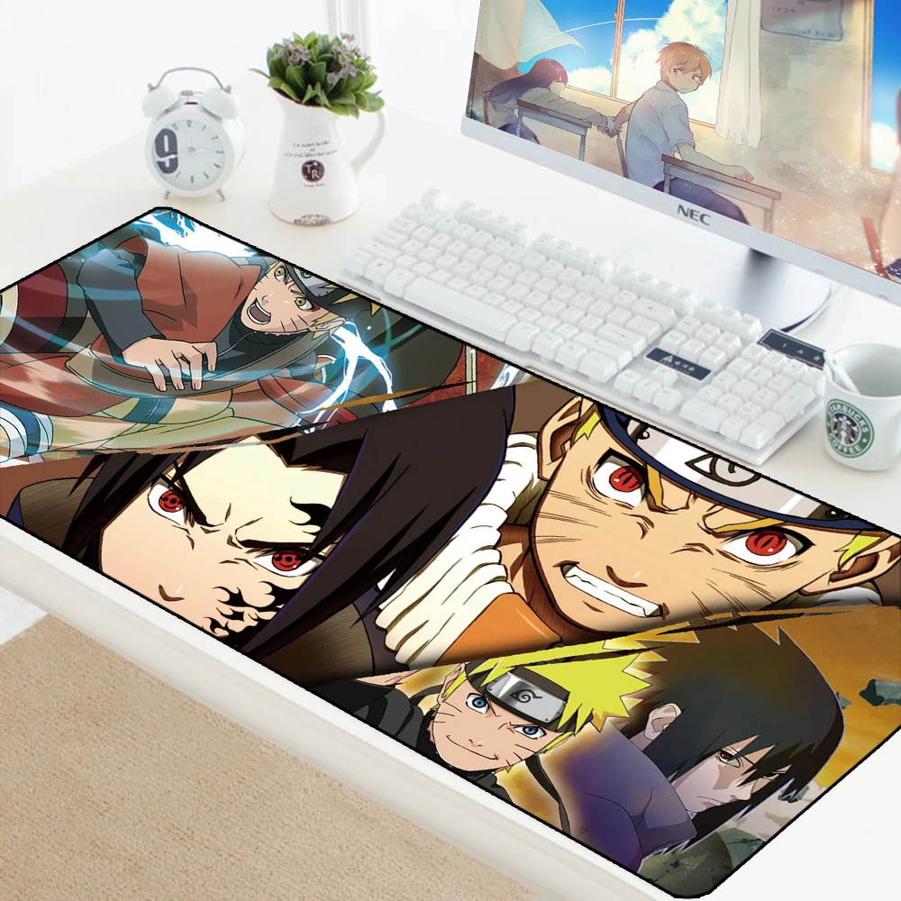 Naruto Mouse Pad Anime Pad Computer Keyboard Large Rubber XL Mousepad Gaming Padmouse Gamer Need for Speed Mouse Mats 700x300MM