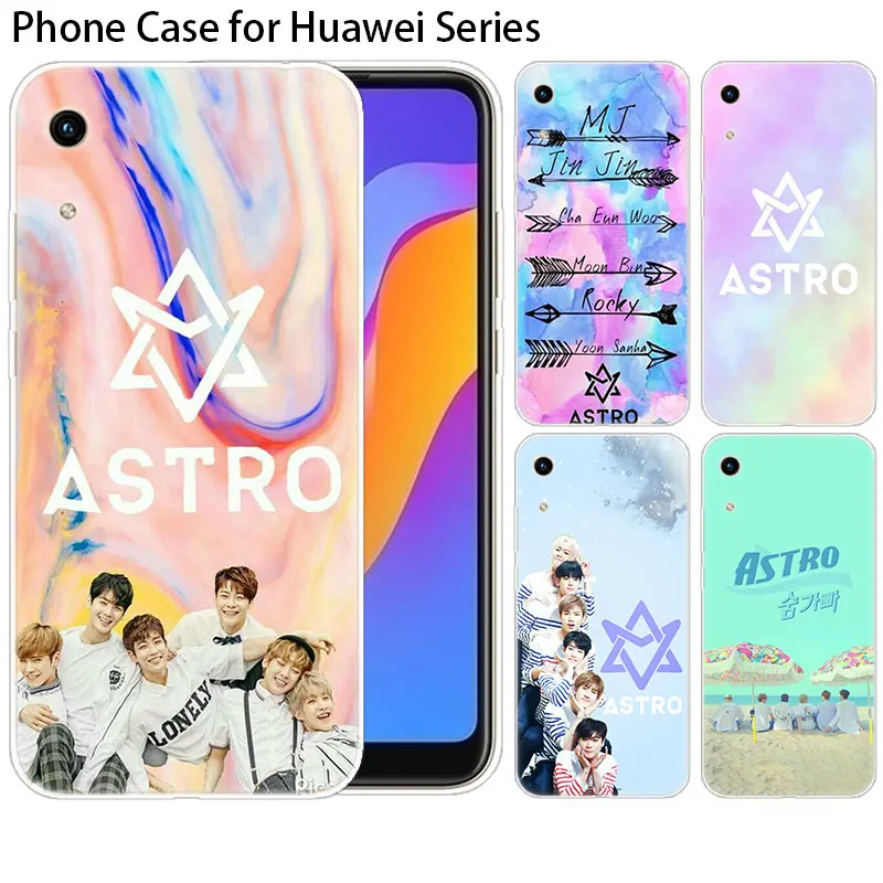 Luxury Silicone Case KPOP ASTRO for Huawei NOVA 5 5i Mate 30 Lite Y9 Prime P Smart Z Plus 2019 Honor 8S 8A 9X 20 Pro Cover | Мобильные