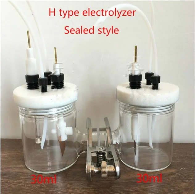 Модель H герметичный электролизатор, CH2010 может обменять ионную мембрану типа H электролиза и соответствующий электрод