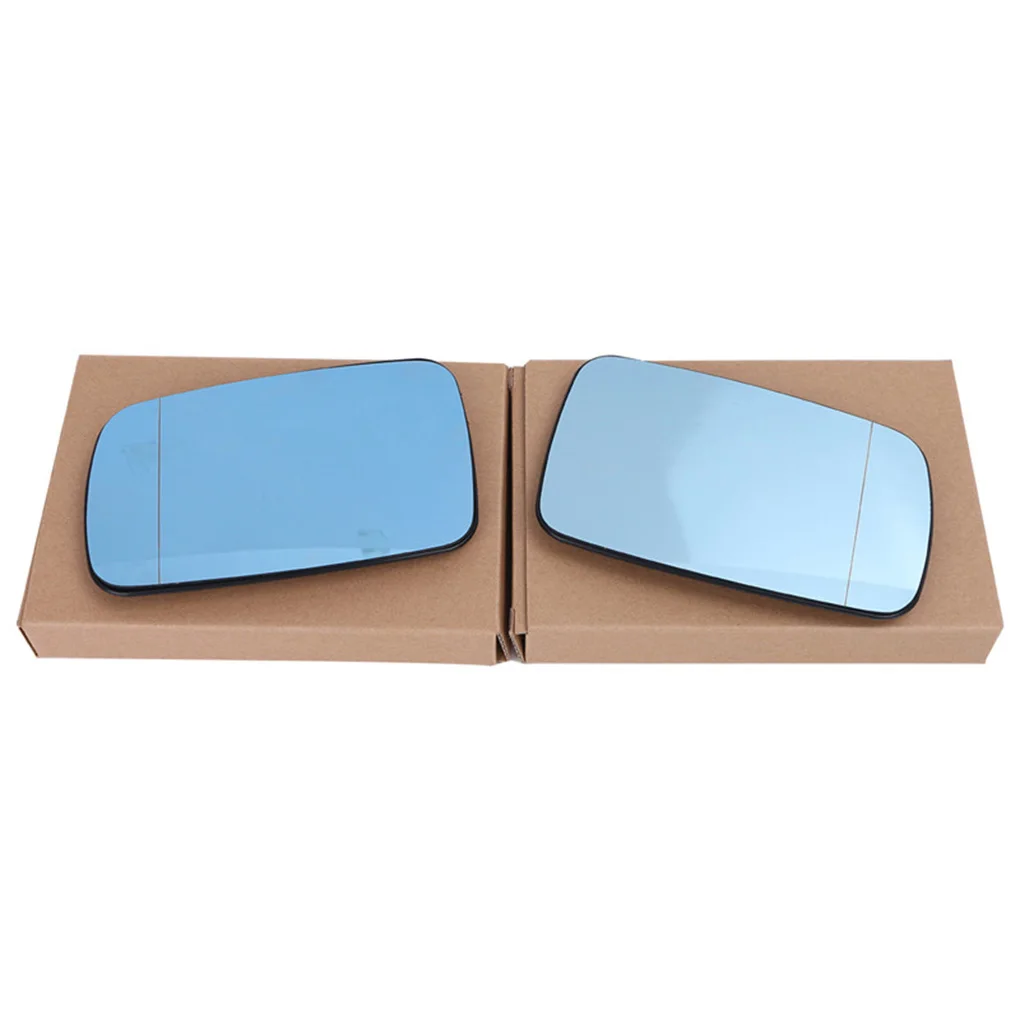 1 пара Левая Правая противотуманная фара внешняя с подогревом зеркало заднего вида Замена стекла для BMW E39 51168209812 51168209811