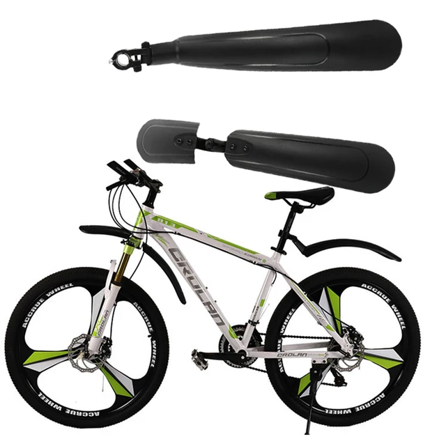 XZMCAT Guardabarros Ajustable para Bicicleta de Montaña Set para