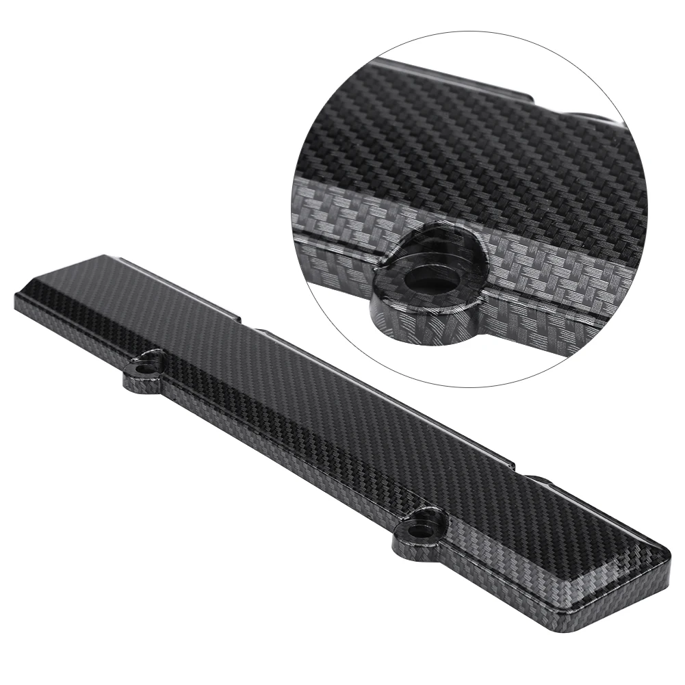 

quality ABS plastic Carbon Fiber Engine Valve Cover Spark Plug Insert no fading for Honda Acura B18 B16 VTEC Civic Coupe 92-01