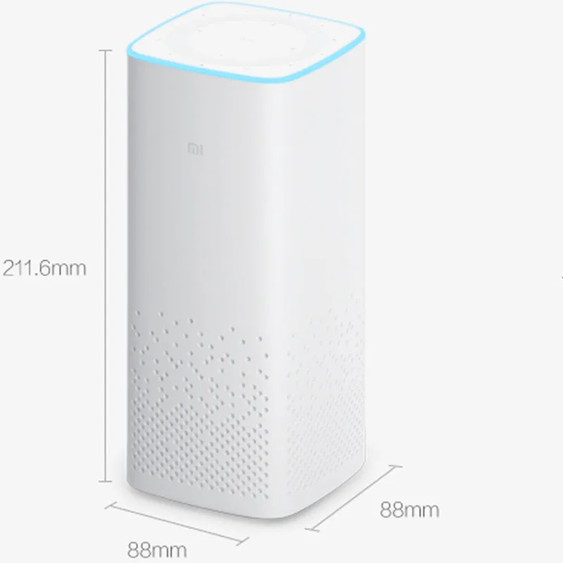 Xiaomi Mi динамик AI колонка с Bluetooth и Wi-Fi голосовое дистанционное управление портативный умный дом Музыкальный плеер xiaoai приложение для Android IOS