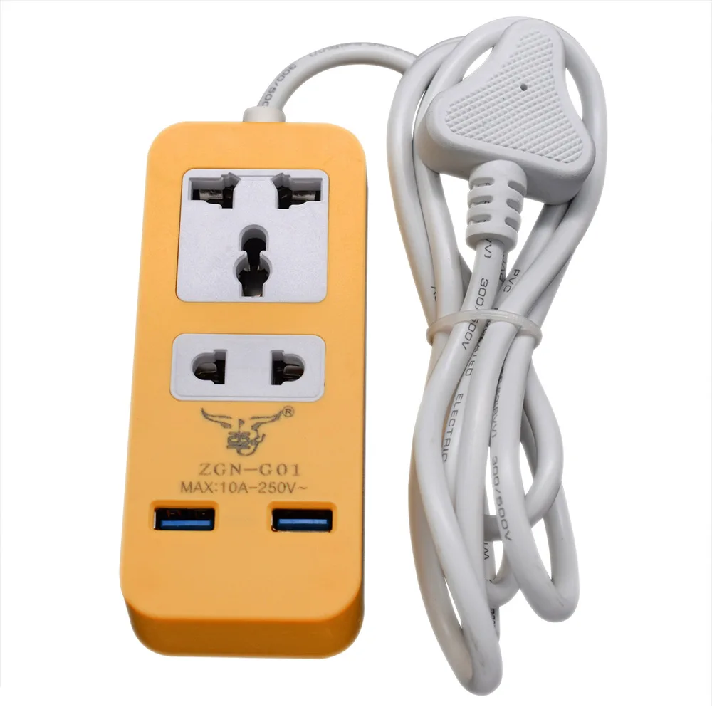 Multi-functional with USB Intelligent Extension Sockets Travel Portable Power Strip British-Style Hkcmms Wiring Board Socket