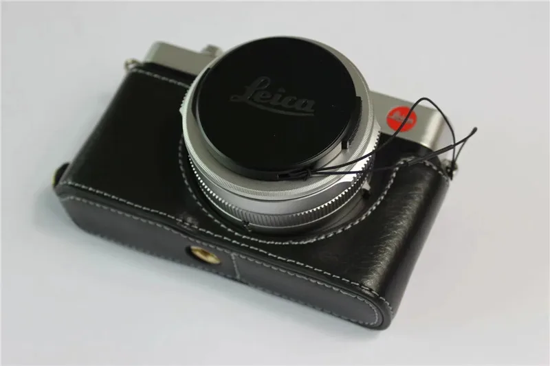 Чехол из натуральной кожи для leica D-LUX7 D-Lux 7 D7 Половина корпуса камеры крышка Нижняя оболочка с отверстием батареи