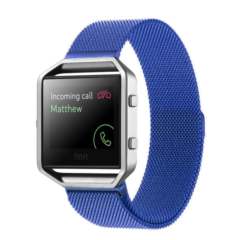 Milanese Loop Straps For Fitbit Blaze Band Strap 23mm Stainless Steel Watch Band Bracelet For Fitbit Blaze Frame Correa Wrist