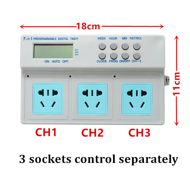 Профессиональное устройство для аквариума с ЖК дисплеем 3 в 1|Светильники| |