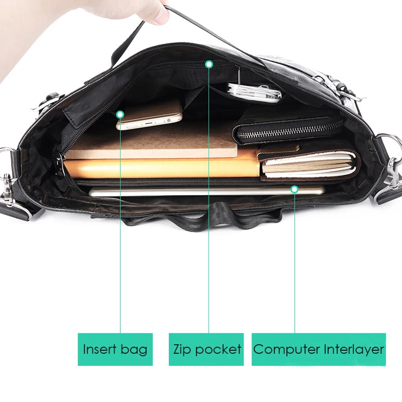 Black Crossbody Bag Man Japanese fashion bag PVC letter printed Messenger Shoulder Bag Street casual Crossbody bag men handbag