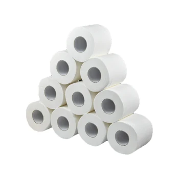 

Silky Smooth Soft Professional Toilet Paper 10pcs Kitchen Paper Towel Wood Pulp Roll Papers Oil Absorption Toilet Tissue