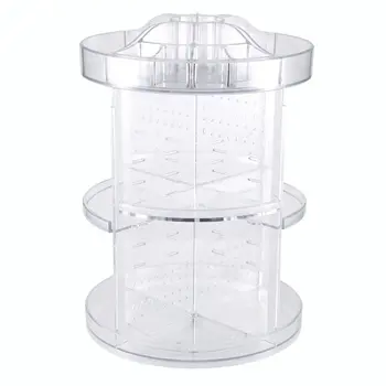 

To Store Accessories Easy Access Product 360 Rotating Acrylic Makeup Organiser Storage Cosmetics Holder Rack Stand Case