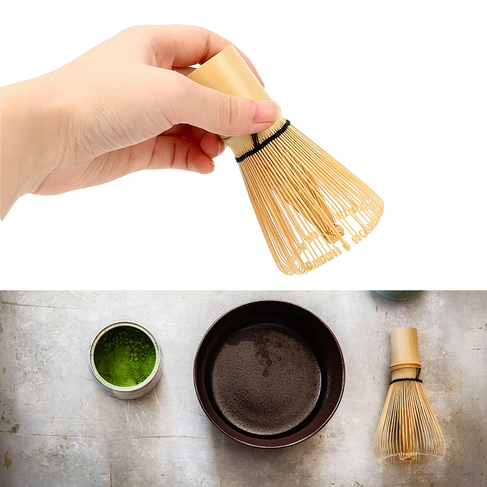 Description Picture 6 of itemTea Brush Japanese Ceremony Bamboo Matcha Whisk 100 Matcha Green Tea Powder Grinder ChasenTea Ceremony Brush Tool
