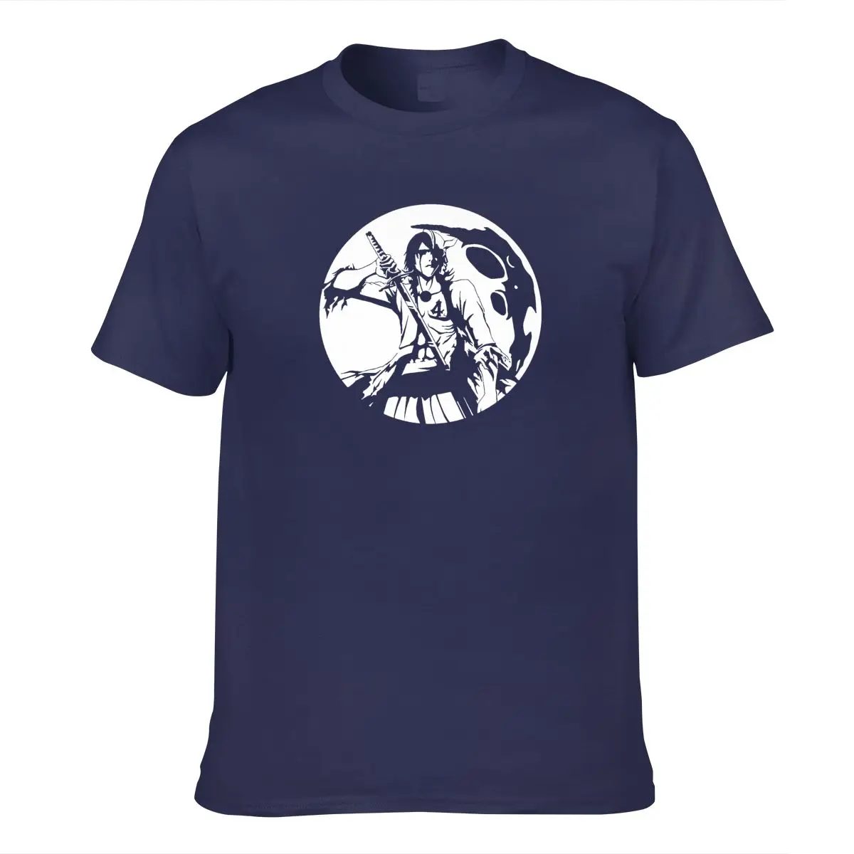 

Bleach Anime T Shirt Ulquiorra Cifer Espada Ichigo Cosplay New Mens Top Loose Size Top Tee Shirt