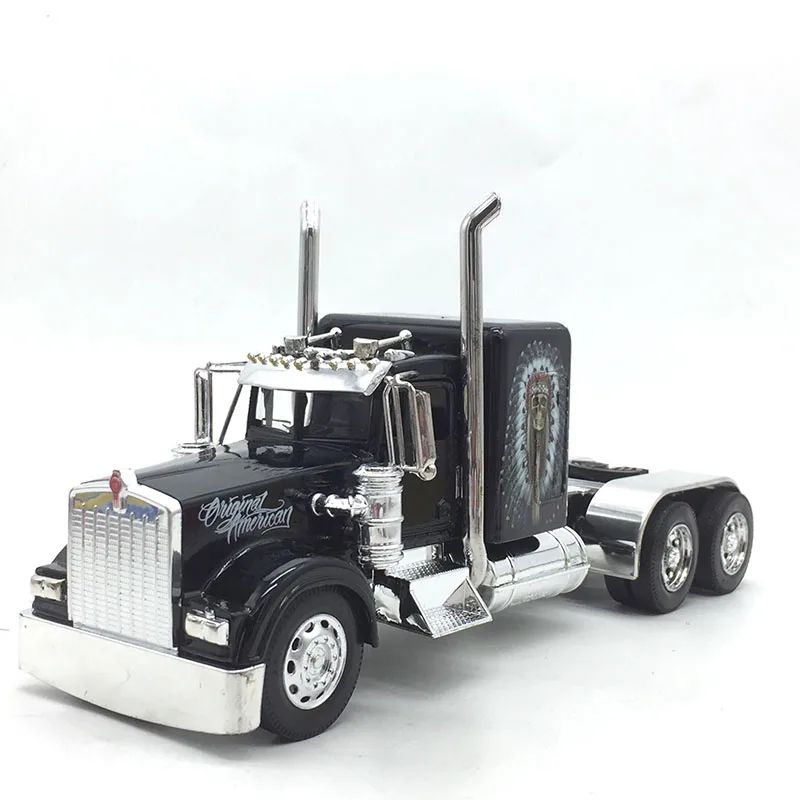 

1:32 26CM Heavy Truck Diecast Alloy Car Front Model Simulation Retro Metal Vehicle Model Toy Collection Artwork Decoration kids
