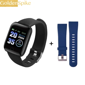 

116 Smart Watch Men Blood Pressure Waterproof D13 Smartwatch Women heart rate monitor fitness watch Sport For Android IOS