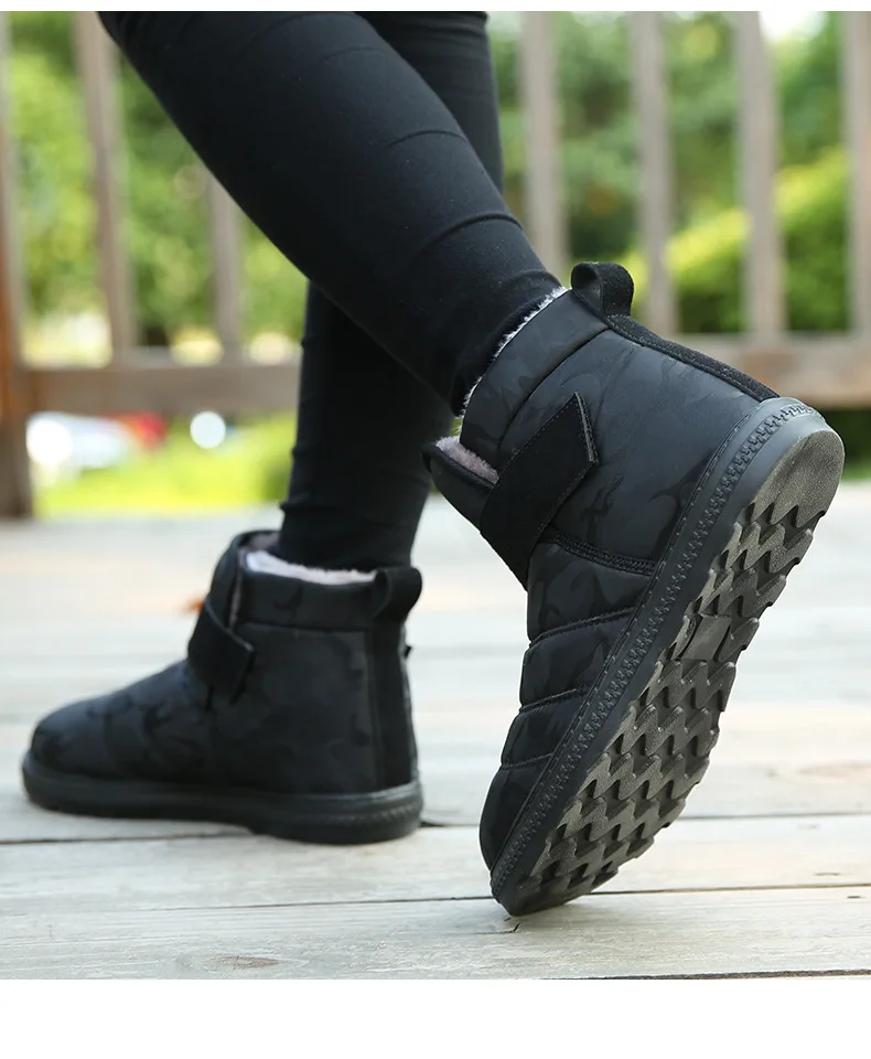 

2019 New Down Winter Women Boots Waterproof Warm Ankle Snow Boots Warm Fur Botas Mujer Casual Booties Ladies Shoes Woman