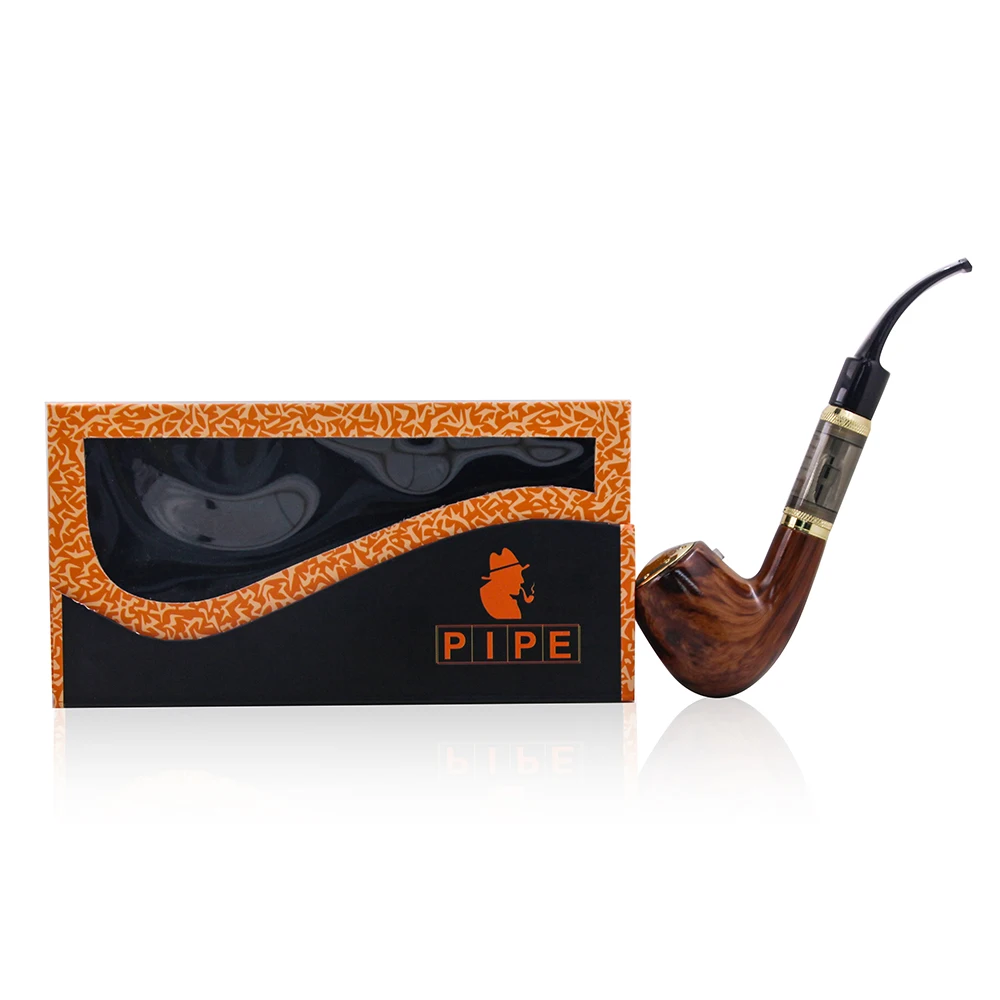 Original Hugo Vapor Pipe Pen Vaporizer E-pipe Old-fashioned Mod Starter Kit Builtin Battery Manual Switch Adjustable Voltage Oil (3)