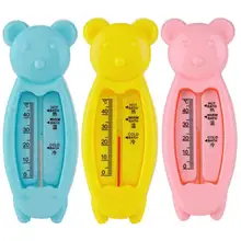 Медведь прекрасная пластиковая плавательная игрушка детская ванночка термометр для ванны