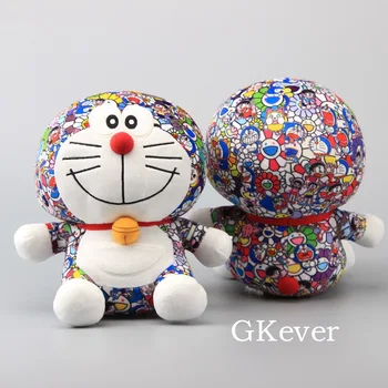 

25 cm Anime Doraemon Plush Toys Doll Peluche New Arrivals Colorful Doraemon Cat Stuffed Animals Toys Women Kids Birthday Gift