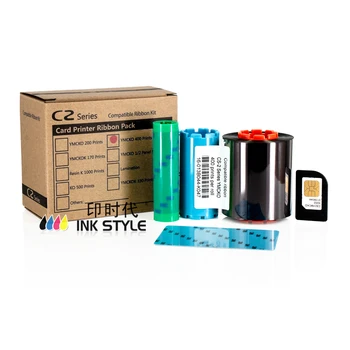 

Generic HITI CS-2 YMCKO Full Panel Color Ribbon 400images for use in CS200 CS200e CS220e CS290e ID Card Printer
