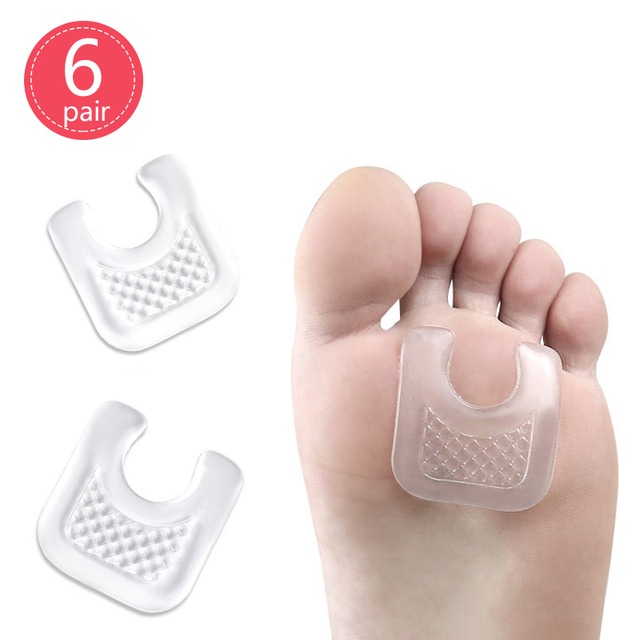 Hallux Valgus Corrector Orthotics Orthopedic Adjuster Toe Separators Finger Toe Straightener Correction Pad Foot Care